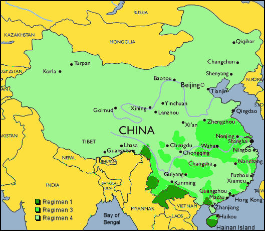 Inoculations For China Uk