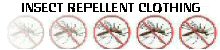  Insect Repellent Clothing with Permethrin