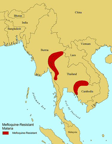 Malaria  on Malaria Map Thailand   Reviews And Photos